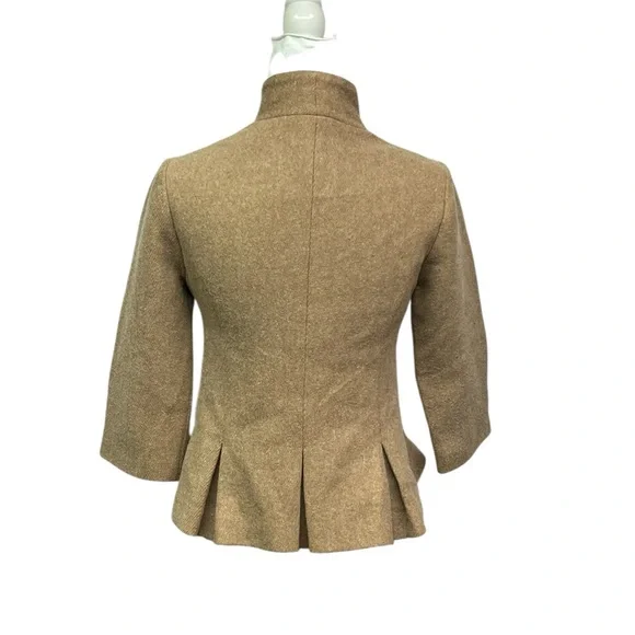 Tabitha Ruffled Wool Blend Jacket - Picture 3 of 5